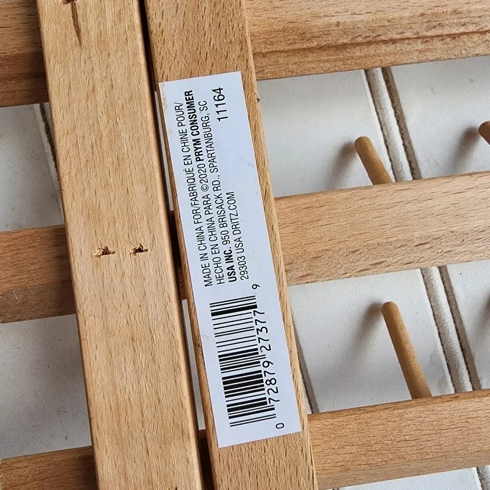 Dritz wooden 60 Spool Holder organizer